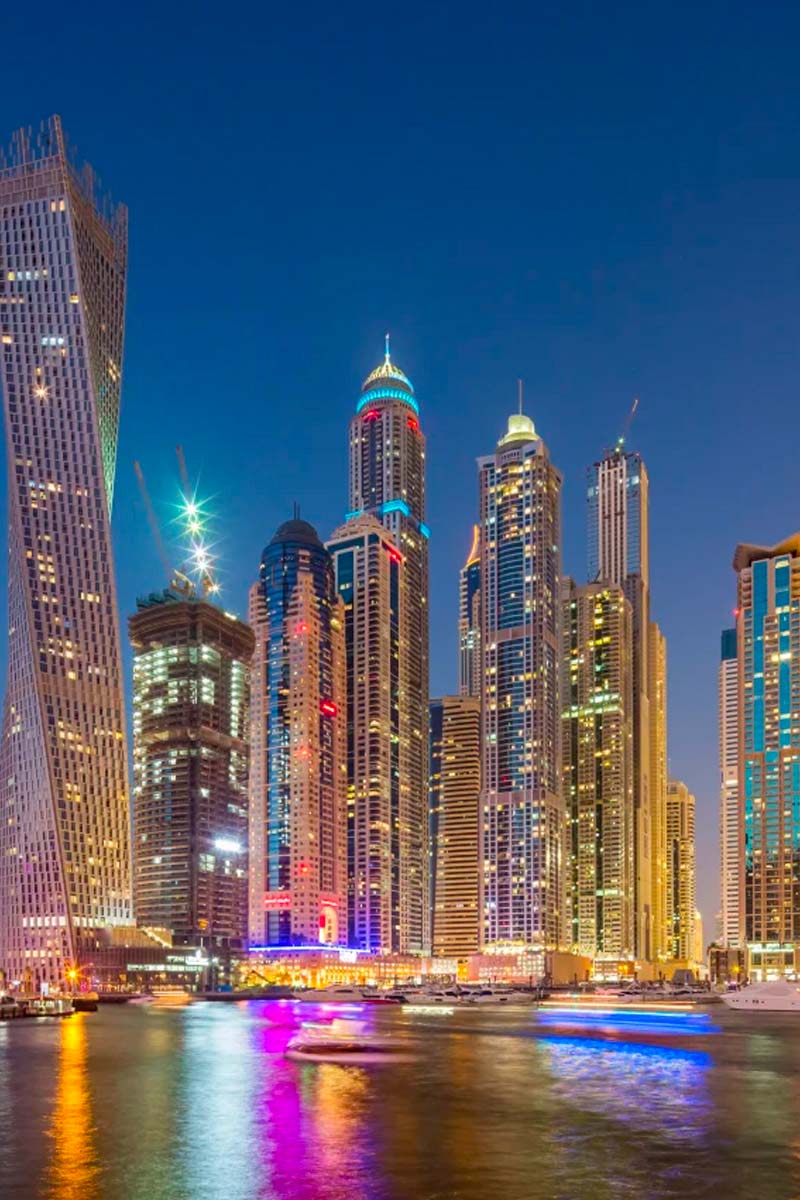 Dubai modernidad skyline