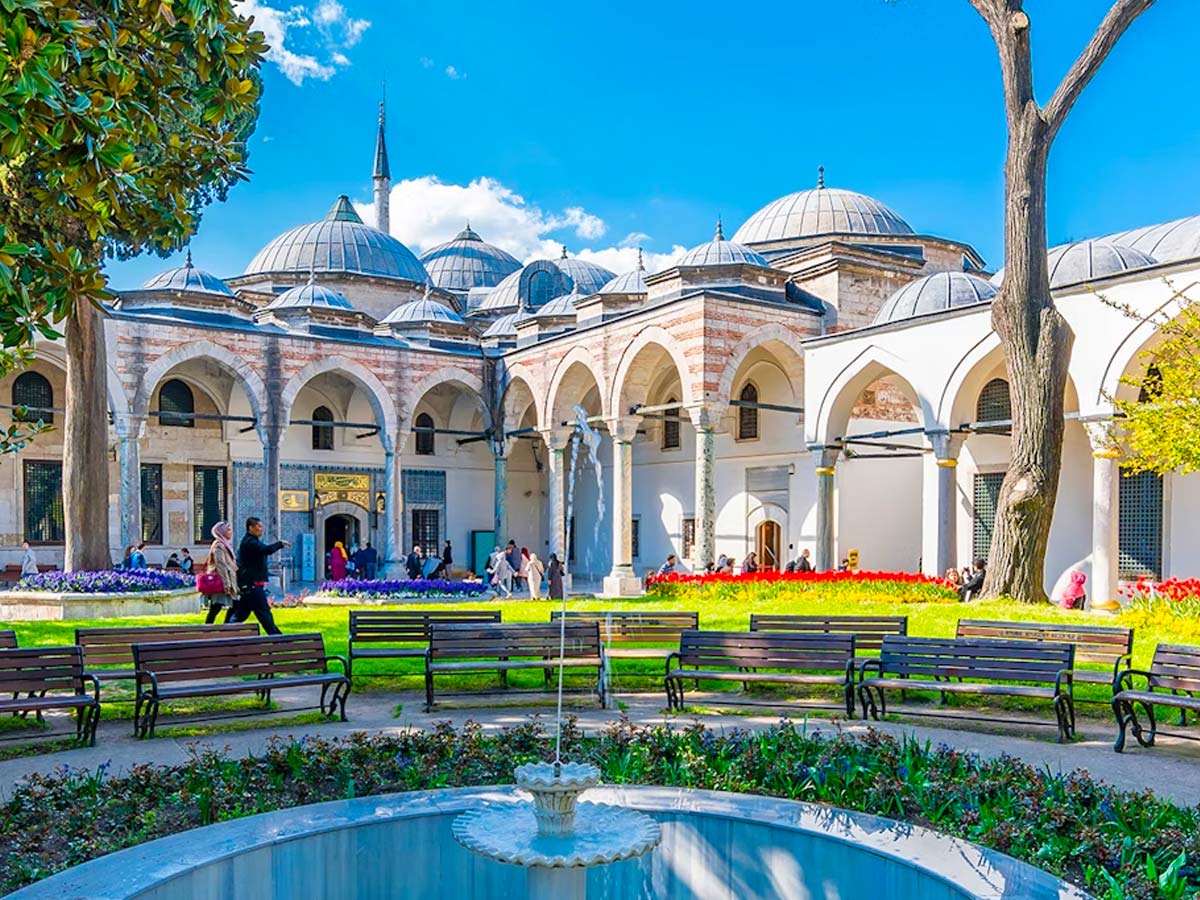 interior del palacio de topkapi